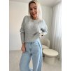Svetr Klaris šedý