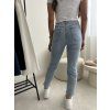 Mom fit jeans světle modré