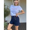 Denim šortky Navy