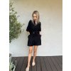 Komplet z viskozy černý