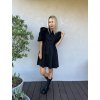 Košilové šaty Ema černé