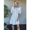 Košilové šaty Ema bílé