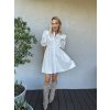 Košilové šaty Ema bílé