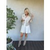 Košilové šaty Ema bílé