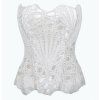 Korzet Linda bílý