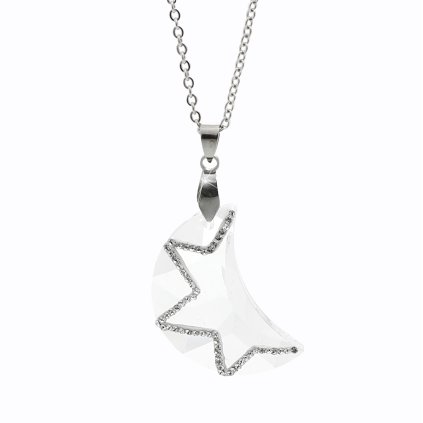 2376 nahrdelnik se zdobenym krystalem ve tvaru mesice