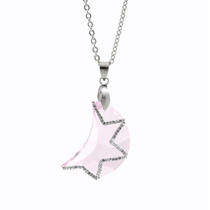 2385 nahrdelnik se zdobenym krystalem ve tvaru mesice