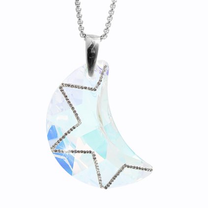 2388 nahrdelnik se zdobenym krystalem ve tvaru mesice