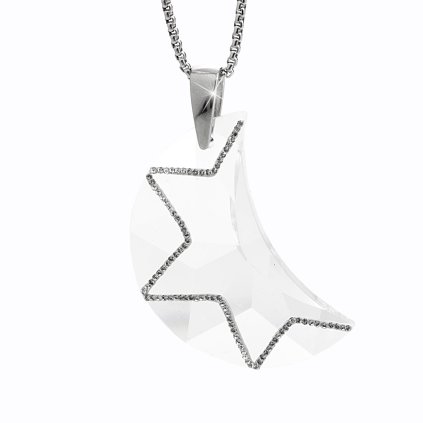 2391 nahrdelnik se zdobenym krystalem ve tvaru mesice