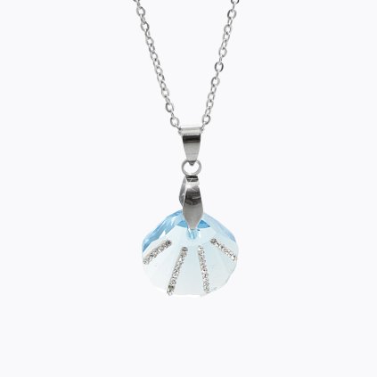 2397 nahrdelnik se zdobenym krystalem ve tvaru musle