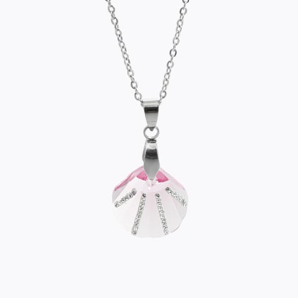 2403 nahrdelnik se zdobenym krystalem ve tvaru musle