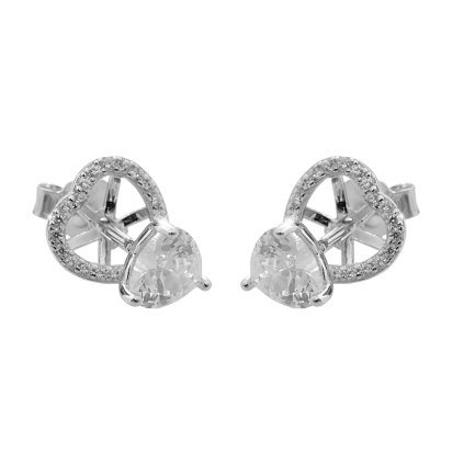 3300 nausnice zdobene srdce