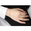 9399 2 stribrny naramek stras jednoduchy s kubickymi zirkony crystal c stribro 925 1000
