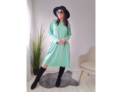 Šaty s kvítky / Mint