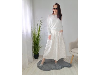 Sukně s kvítky Lili / Smetanová