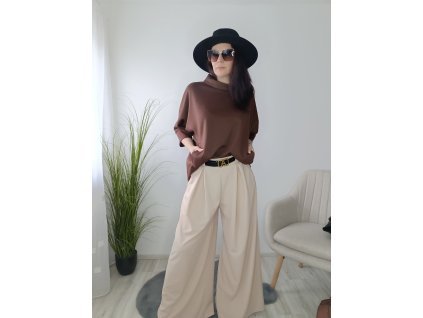 Máslová tunika Free/Hnědá