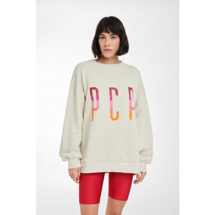 PCP AmaryllisBikerShorts Red HarmonyPinkCrewneck