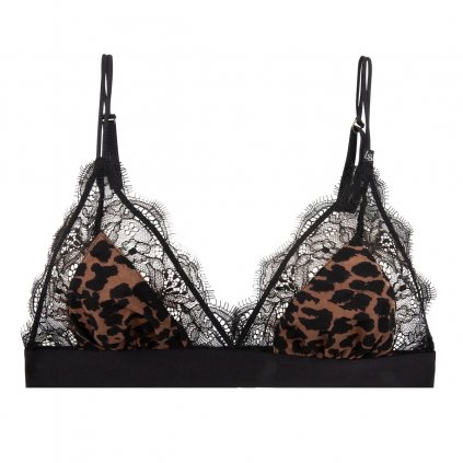 Braletka Love Lace Leopard (velikost prádlo 80 C/D)