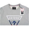 Pánská šedá mikina Guess s výšivkou