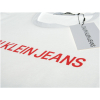 Pánské bílé tričko s nápisem Calvin Klein Jeans