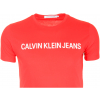 Pánské červené tričko s nápisem Calvin Klein Jeans