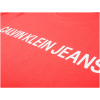 Pánské červené tričko s nápisem Calvin Klein Jeans