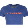 Pánské modré tričko s nápisem Calvin Klein Jeans