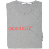 Pánské šedé tričko s nápisem Calvin Klein Jeans