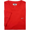 Pánské červené tričko Tommy Hilfiger s malým logem