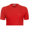Pánské červené tričko Tommy Hilfiger s malým logem
