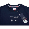 Dámská tmavě modrá mikina bez kapuce Tommy Hilfiger