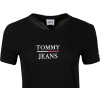 Černé skinny tričko Tommy Jeans