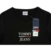 Černé skinny tričko Tommy Jeans