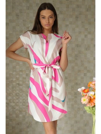 Jarní šaty do růžova