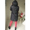 Černá zimní bunda oversized