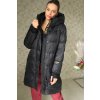 Černá zimní bunda oversized