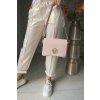 Růžová crossbody kabelka
