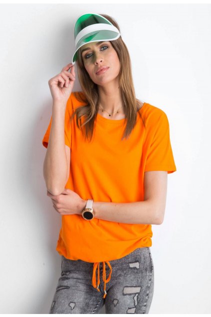 Oranžové dámské tričko