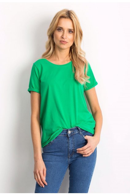 Zelené dámské tričko