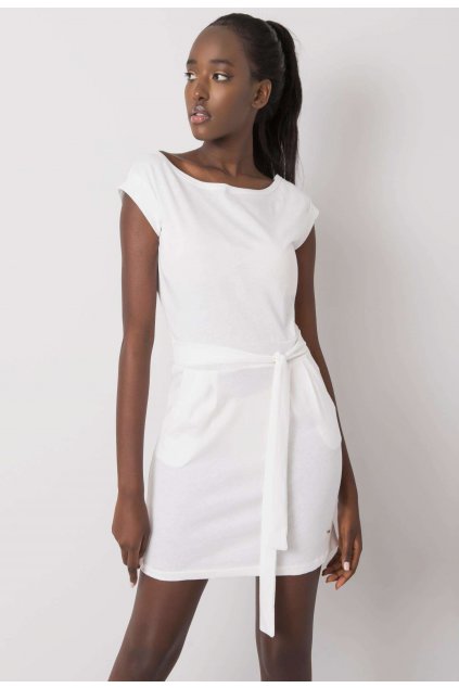 Bílé dámské šaty