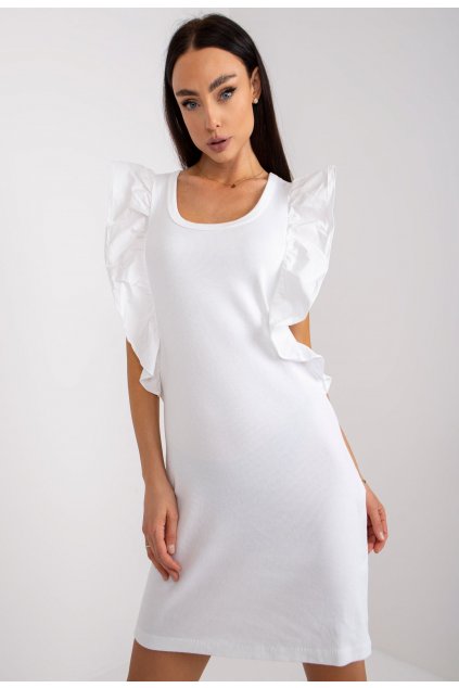 Bílé dámské šaty