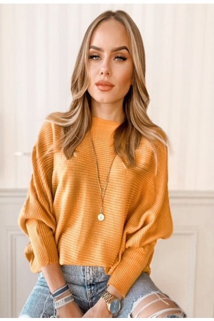 Žlutý dámský svetr