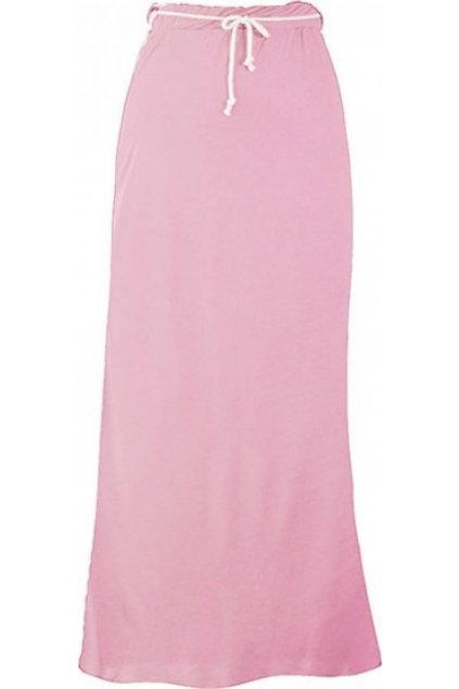 Růžová dámská sukně do áčka