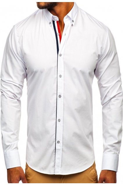 Bílá pánská košile