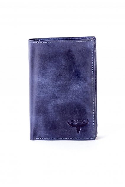 Modrá pánská peněženka