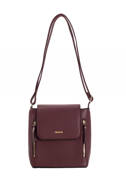 Bordové dámské crossbody