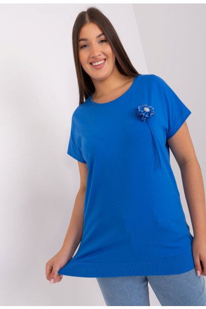 Modré dámské tričko