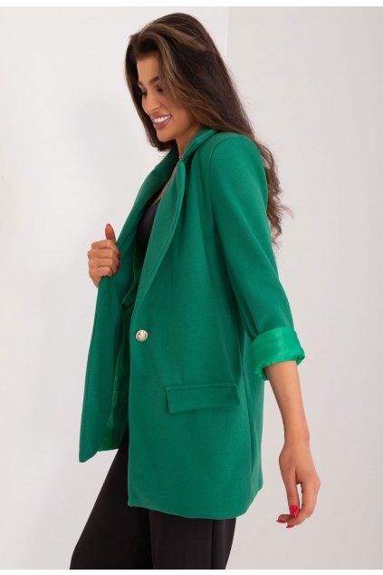 Zelené dámské sako