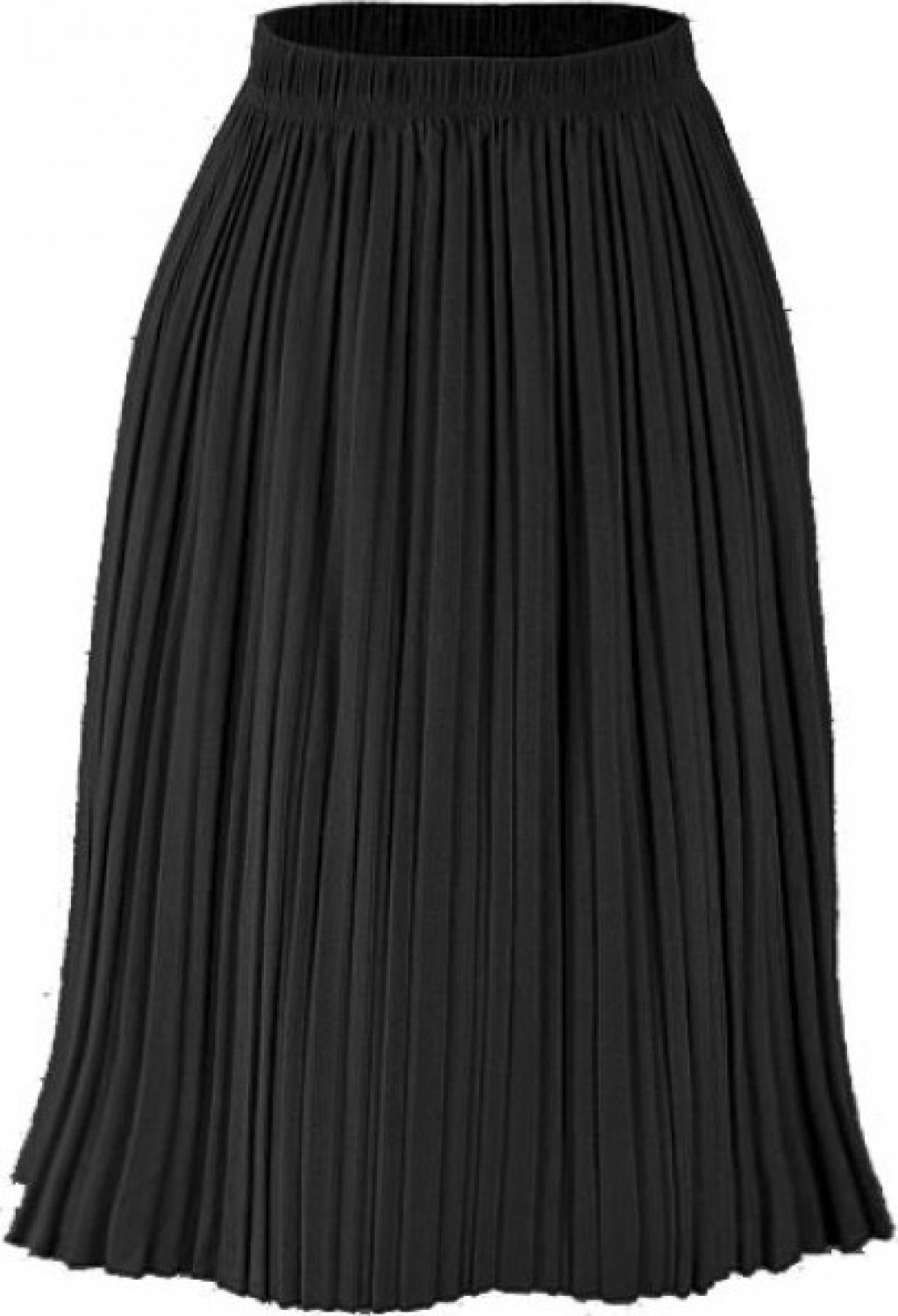 AW Čierna dámska plisovaná sukňa Veľkosť: UNI