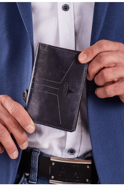 Kék férfi pénztárca